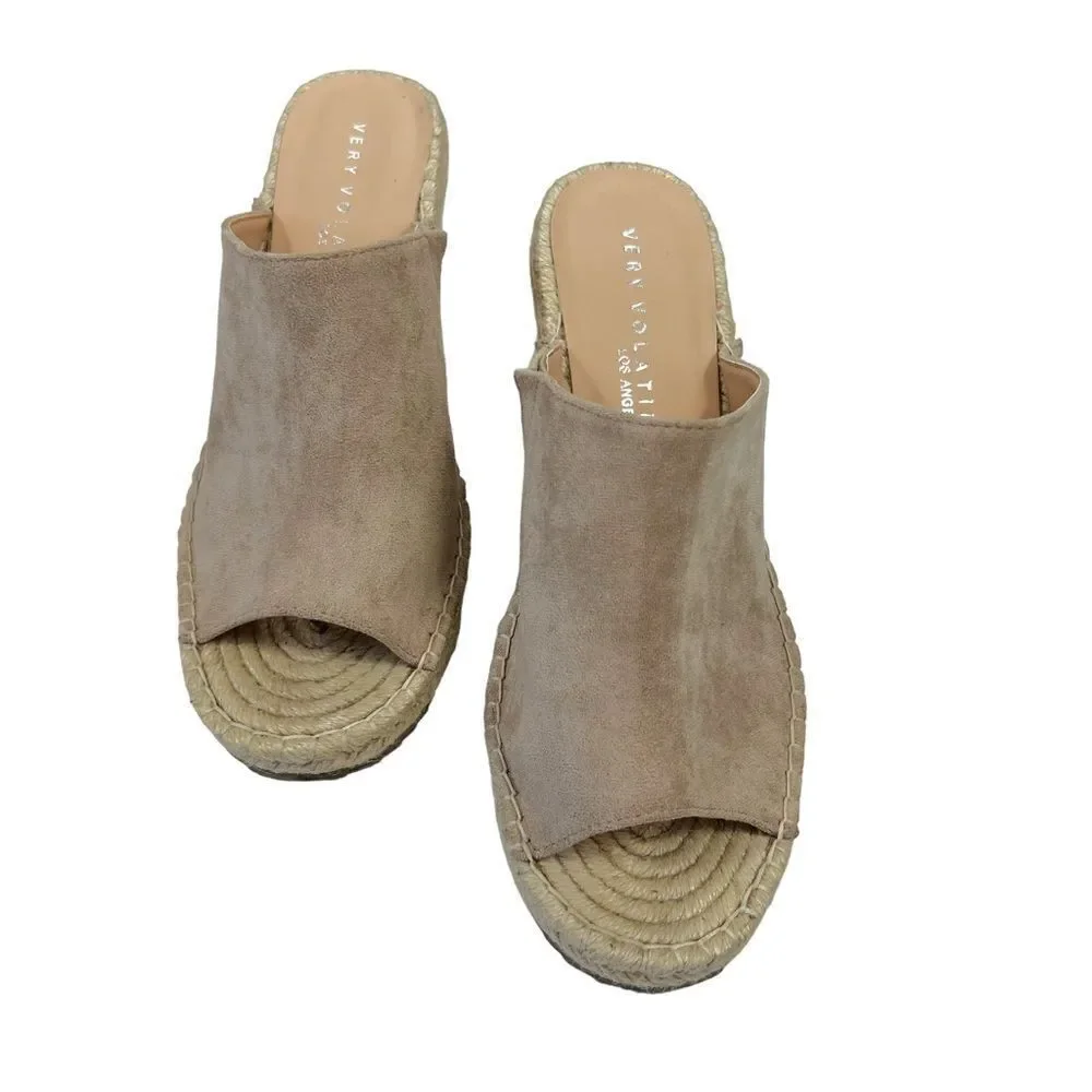 Very Volatile Espadrille Wedge Sandal